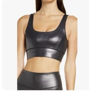 IVL Collective Anthracite Foil Power Sports Bra- size 4